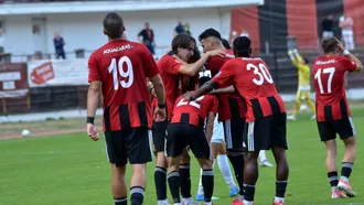 ACSM Reșița, succes foarte important, contra liderului CSM Slatina! Dorinel Munteanu recunoaște: ”Sunt mulțumit de toți jucătorii, chiar dacă pe margine am fost uneori supărat”
