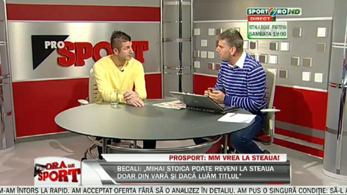 George Galamaz este la "Ora de ProSport"!** LIVE VIDEO