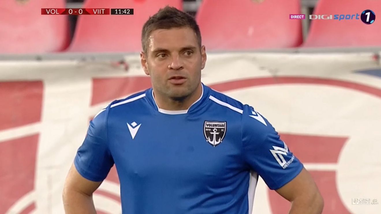 Adi Popa, nemulțumit după partida FC Voluntari - CFR Cluj: „Clar m-a tras foarte mult înapoi!”