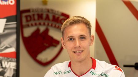 Noul jucător al lui Dinamo, reacție fabuloasă după ce a semnat: „Doamne, unde am ajuns!”