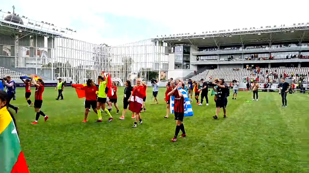 Carmen București a câștigat Cupa României la fotbal feminin după o finală nebună cu U Cluj! Primul trofeu pentru echipa din Capitală | VIDEO