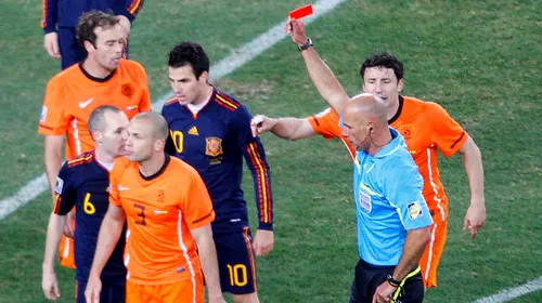 Olanda a învins Spania în finala CM…la amenzi! Vezi ce sancțiuni au primit cele 2 echipe!