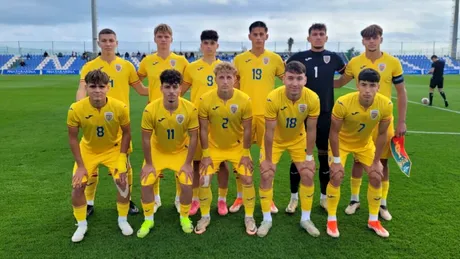 Eșec usturător pentru România U19 în amicalul cu Portugalia U19! Tricolorii au deschis scorul, dar ibericii au făcut show apoi