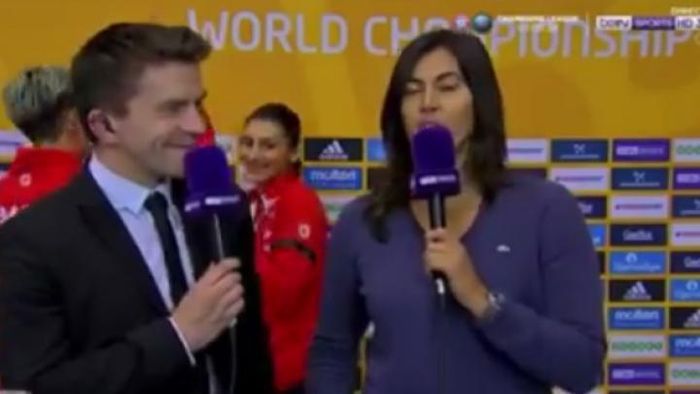 Spectacol și în afara terenului! VIDEO | Tricolorele au "stricat" un interviu după victoria cu Spania :). Ce au putut face