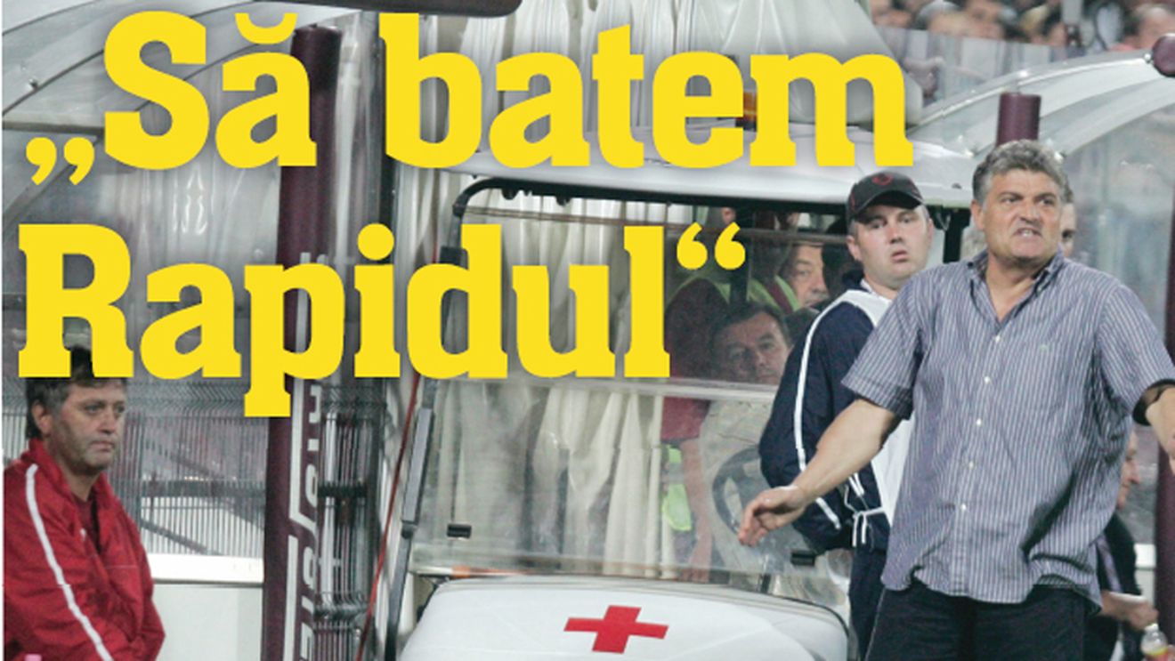 Andone: „Vreau să batem Rapidul"