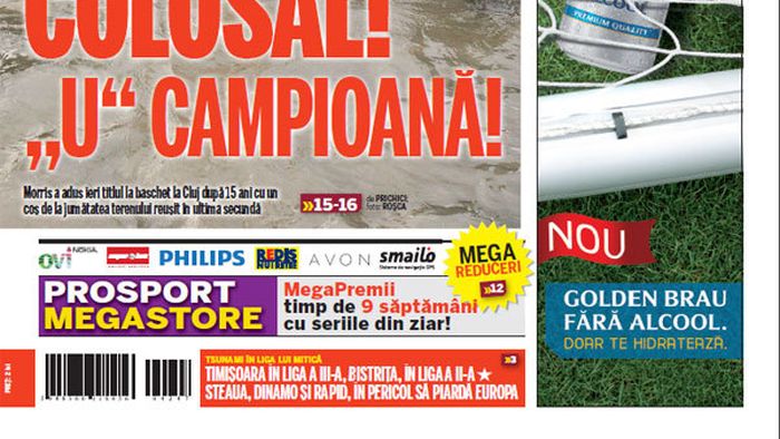 Totul despre titlul cucerit de "U"!** Povestea americanului care a adus titlul cu un coș de la jumătatea terenului, reușit în ultima secundă