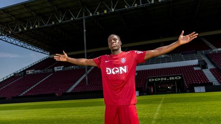 Mesajul lui Kurt Zouma după ce a fost prezentat oficial la CFR Cluj: „De asta sunt aici!”