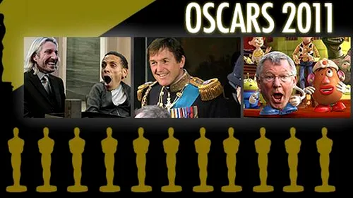 Azi are loc decernarea Oscarurilor!** Află nominalizările din 2011… la fotbal :)