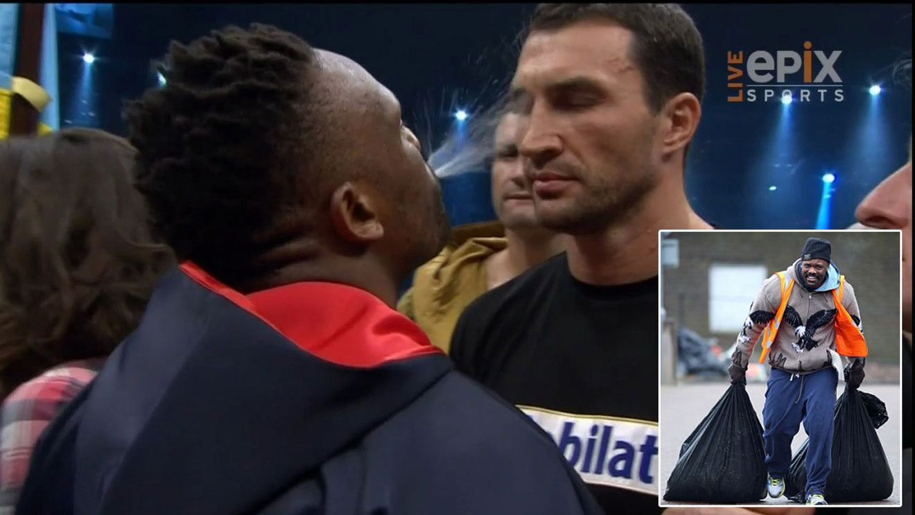 FOTO INCREDIBIL | În 2012 îl pălmuia pe Klitschko înainte de "lupta anului", iar acum a fost surprins așa! Decăderea unui uriaș