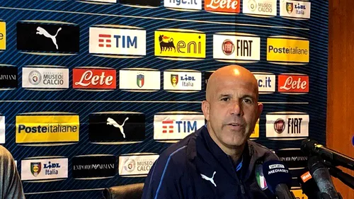 Cad capete în Italia! Luigi Di Biagio a demisionat de la naționala U21, după eliminarea de la EURO 2019: 