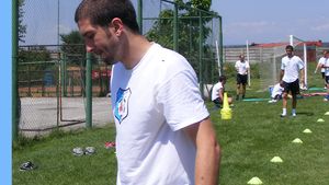 Nicola Karcev se pregătește cu Pandurii