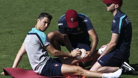 Ghinion teribil pentru Ronaldo. Genunchiul său a cedat din nou la antrenament