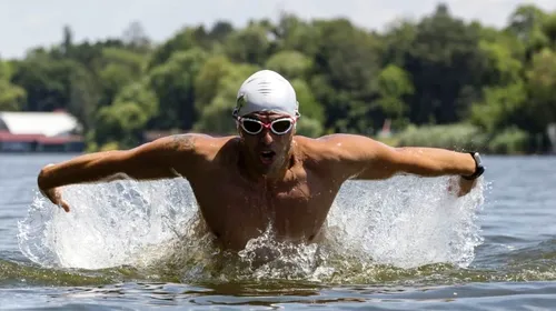 Ce plan are Paul Georgescu, sportivul al cărui fan este David Popovici! „Am hotărât să înot în premieră pentru România distanța istorică a Canalului Bristol”