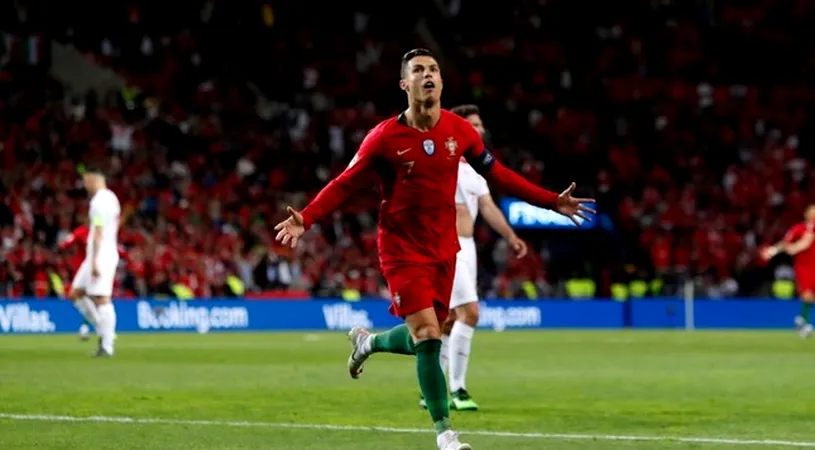 Fabulos! Cristiano Ronaldo a marcat golul cu numărul 700 din carieră. Totuși, bucuria sa a fost umbrită de înfrângerea Portugaliei