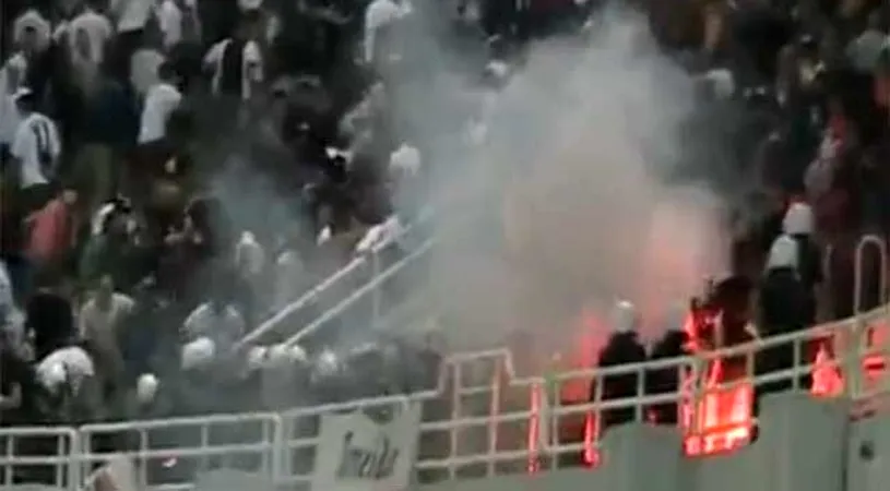 VIDEO Incidentele provocate de fanii lui Hajduk la Atena