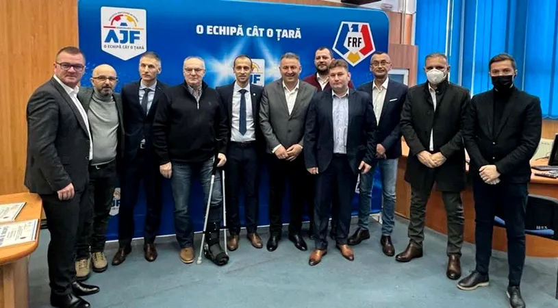 Alegeri cu unanimitate totală la AJF Hunedoara! Cristian Petrean, reales șef al fotbalului județean