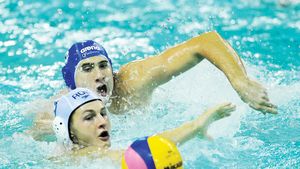 Naționala de polo a suferit al doilea eșec la CM din Barcelona! 7-4, nota patru