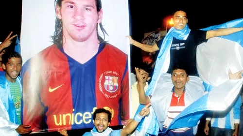 Au refuzat să joace în România, dar s-au dus în India!** Messi, așteptat de mii de oameni la aeroport