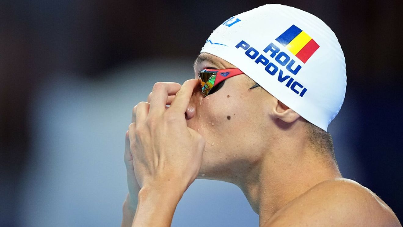 David Popovici, erou printre străini. „Dublu impact” sau câți medaliați de la Jocurile Olimpice au luat medalii la Mondiale: doar 5 au pus mâna pe aur!