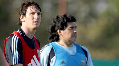 Messi: „Este o lipsă de respect să fiu comparat cu Maradona”