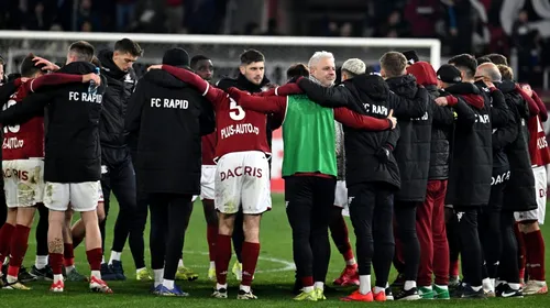 S-a săturat! A fost titular cu Șumudică, dar acum nu joacă și a decis să plece de la Rapid în plin campionat