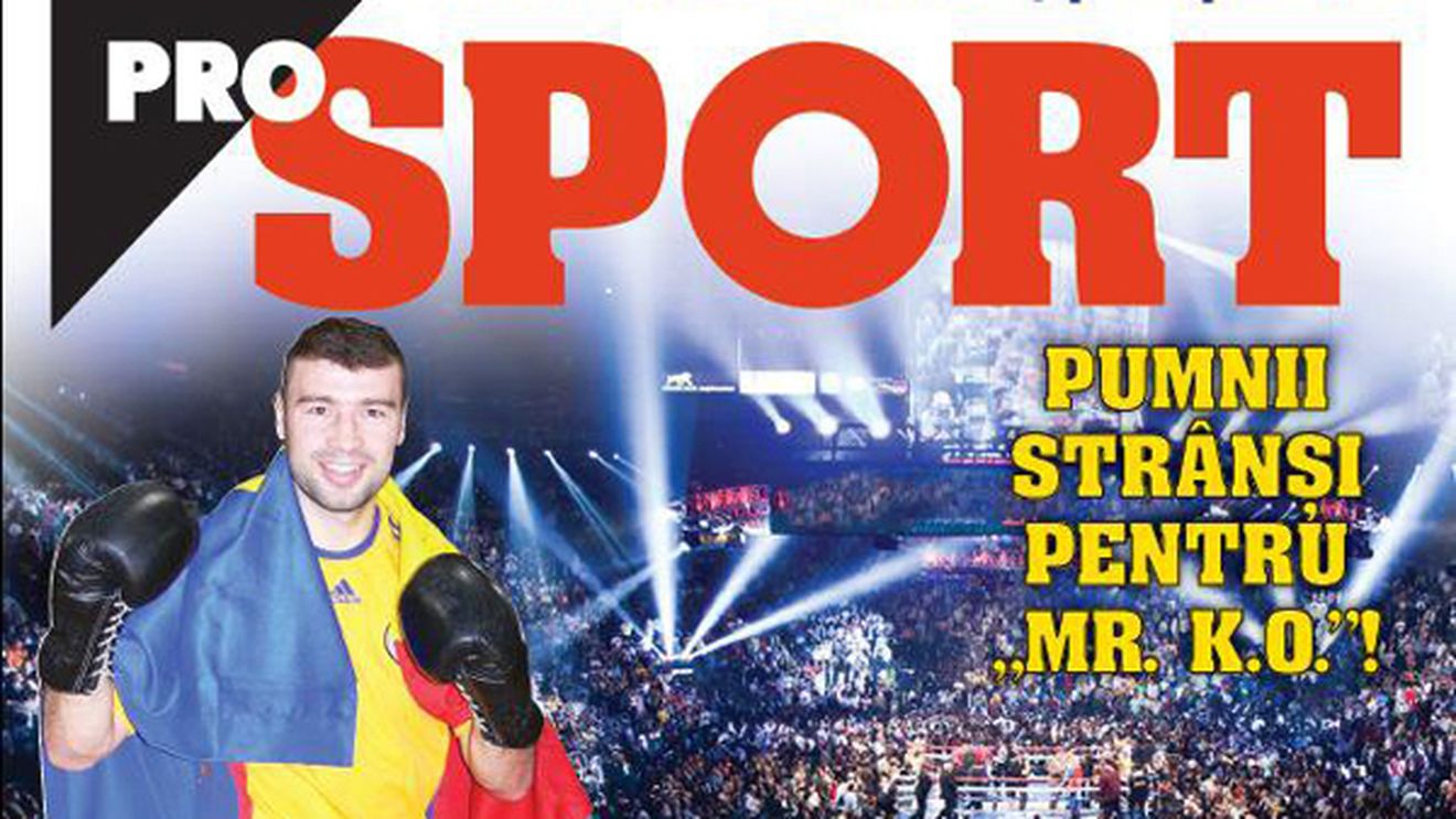 REGULAMENTUL CONCURSULUI** "Ține pumnii strânși pentru Lucian Bute!"