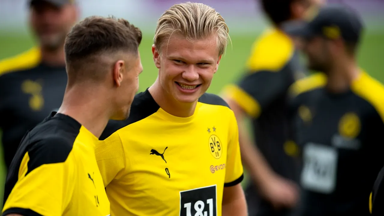 Erling Haaland l-a atacat pe antrenorul Borussiei Dortmund imediat după meciul cu Hertha: „Am dat doar patru goluri, pentru că m-ai înlocuit!”