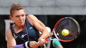 Halep vs Jankovic, în sferturi la Roma