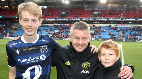 Fiul lui Ole Gunnar Solskjaer a debutat chiar împotriva lui Manchester United: „Are fotbalul în sânge”