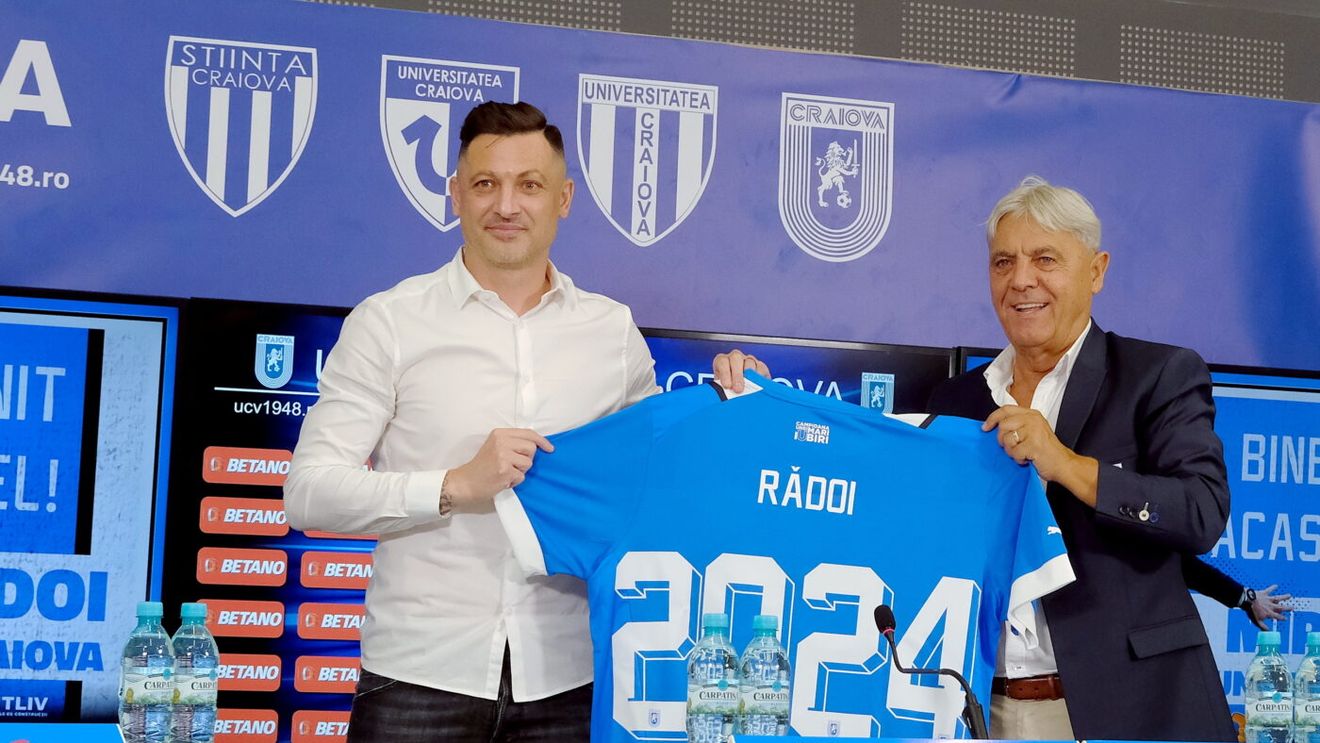 Devis Mangia, Victor Piţurcă, Laurențiu Reghecampf, Mirel Rădoi - scandalurile care au acompaniat schimbările de antrenori la Universitatea Craiova