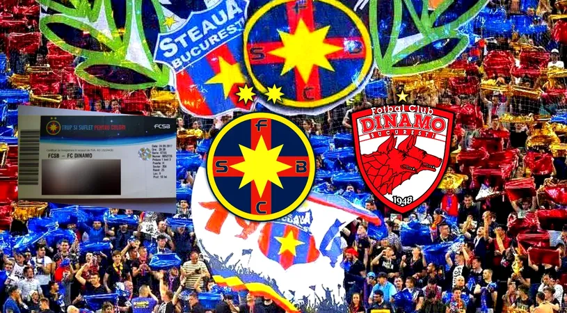 Bubuie piața neagra cu bilete la meciul FCSB - CFR, de pe stadionul Steaua din Ghencea! Cât te costă acum dacă vrei să stai la VIP