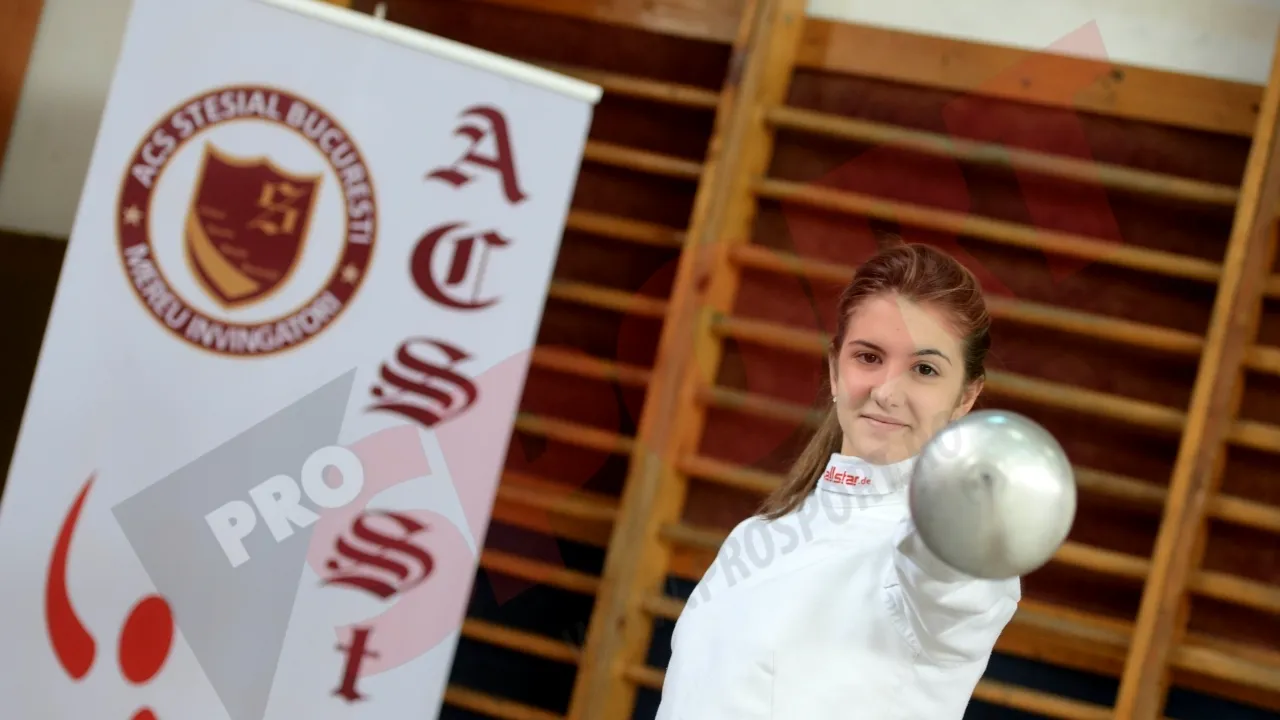 Pariul ProSport pentru 2014: Alexandra Predescu are șapte titluri naționale și peste 60 de cupe și medalii în cinci ani de scrimă