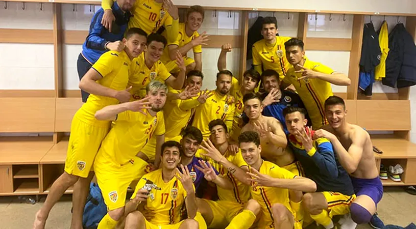 Un jucător de la UTA și altul de la Clinceni, printre marcatorii României U18 în victoria cu Slovacia.** 