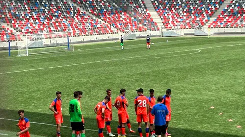 Echipa de seniori a FCSB-ului se chinuie de doi ani să joace pe stadionul Ghencea, în timp ce juniorii roș-albaștrilor deja au jucat primul meci pe arena celor de la CSA Steaua