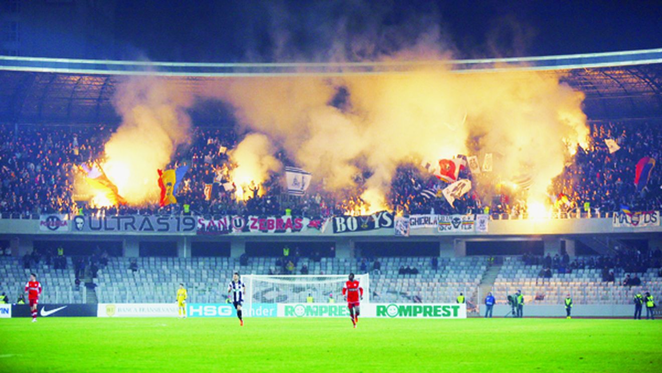 Campioni în tribune!** "U" Cluj are cea mai mare medie de spectatori din Liga I