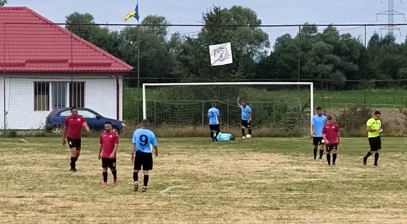 Arbitru lovit cu pumnul pe teren, la Brașov! Fotbalistul bătăuș, suspendat un an