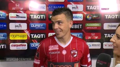 Spectacol pe teren, dar și la interviuri! Nistor, savuros după ce fanii arădeni au strigat „Steaua, Steaua” în timpul meciului UTA – Dinamo