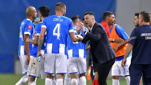 Universitatea Craiova - CS Mioveni 1-0 | Mirel Rădoi debutează cu dreptul în Superligă