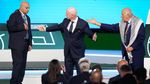 Scene incredibile! Ce s-a întâmplat când Infantino a încercat să facă o poză alături de reprezentanții Israelului și Palestinei
