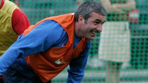 Hagi s-a ținut de glume la tragerea la sorți pentru BRD Năstase-Țiriac** "Nadal e favoritul meu! La feminin nu mă uit, nu mă lasă soția" :)