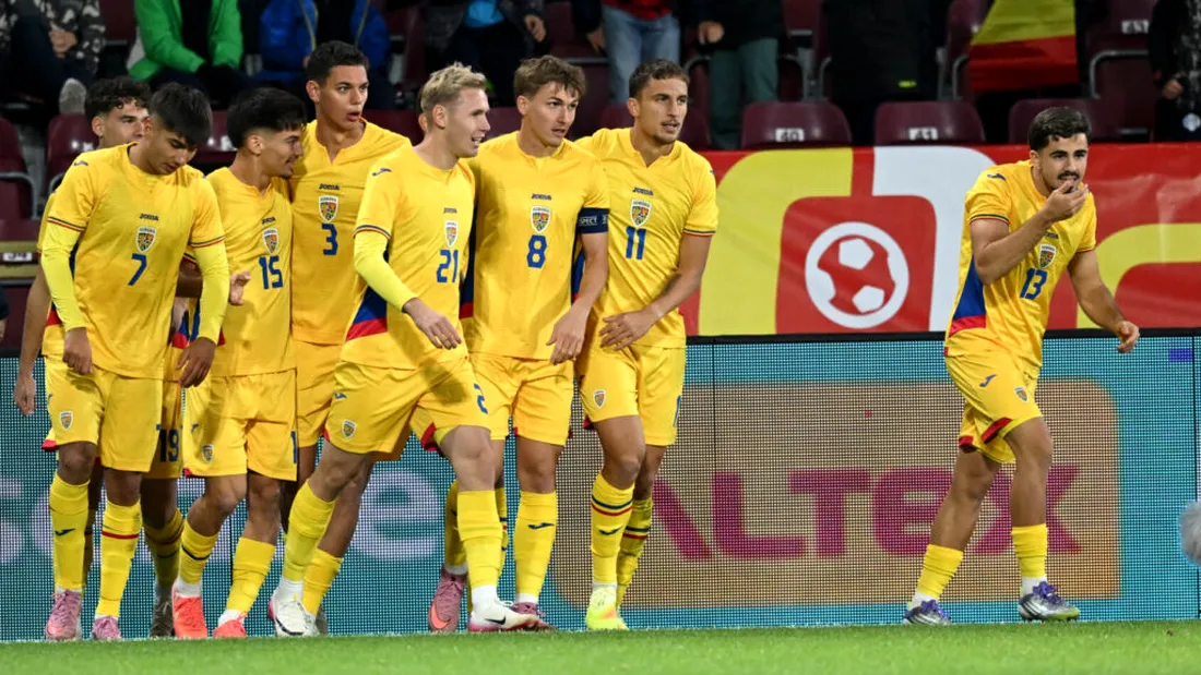 România U21, cu Răzvan Pașcalău integralist, a învins Cipru U21 și a urcat locul 2 în preliminariile EURO