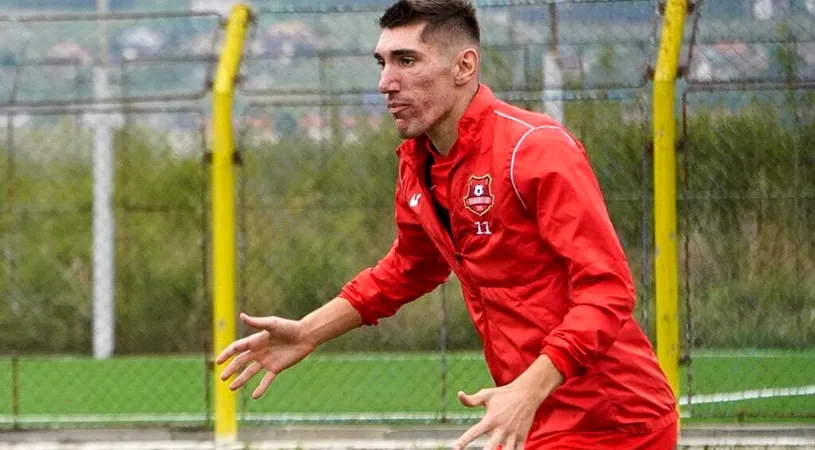 FC Hermannstadt s-a despărțit și de Marko Gjorgjievski. Atacantul, prezentat de noua echipă
