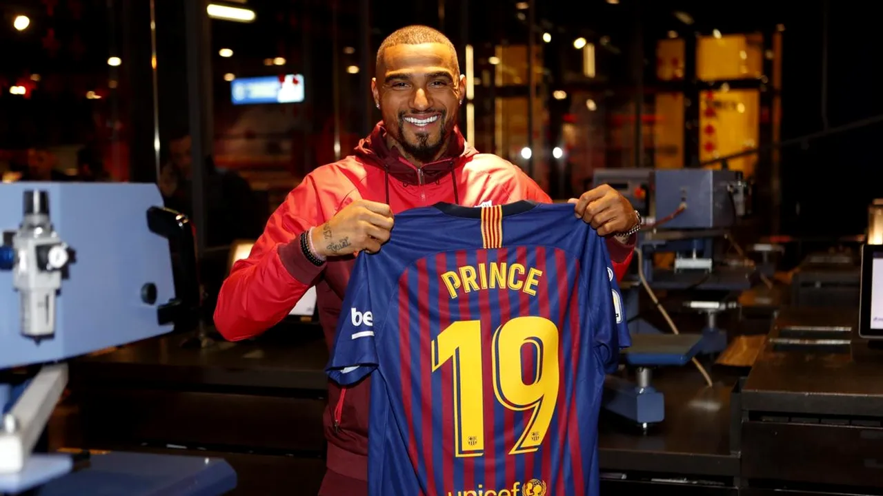 VIDEO | Show la prima conferință de presă a lui Boateng la Barcelona: 