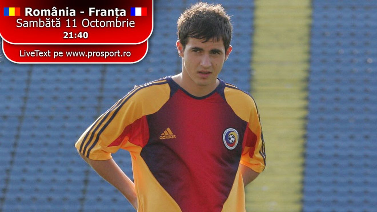Piți a decis: Stancu, prea "slab" pentru România - Franța!
