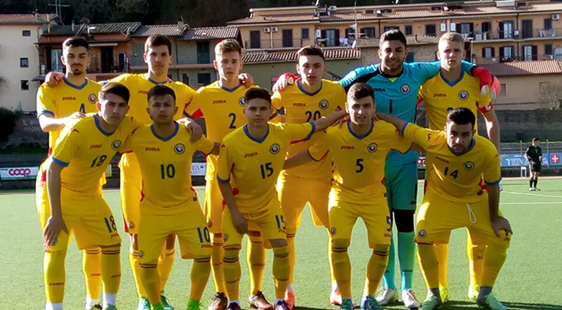 Atacantul Brașovului, Robert Moldoveanu, a înscris** în victoria României U18 cu Grecia, în al doilea meci de la 