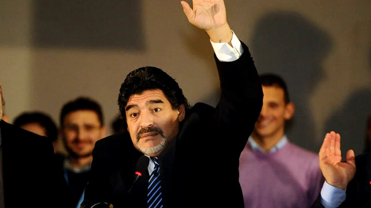 Propunere-surpriză pentru Maradona.** Este chemat să se ia la trântă cu miliardarii de la PSG: 
