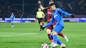 Florinel Coman, extrem de supărat chiar și după golul fabulos din CFR Cluj - FCSB 1-1: „Am făcut un meci foarte prost, nimic n-a mers”