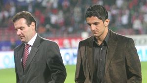 S-au făcut "că plouă"?** Zotta și Lucescu Jr. i-au aruncat pe steliști pe o pistă falsă! Răzvan scoate asul din mânecă pentru derby-ul de duminică din Giulești