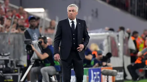 Carlo Ancelotti, prima reacție după Bayern Munchen - Real Madrid 2-2. Recunoaște cu eleganță ce s-a întâmplat