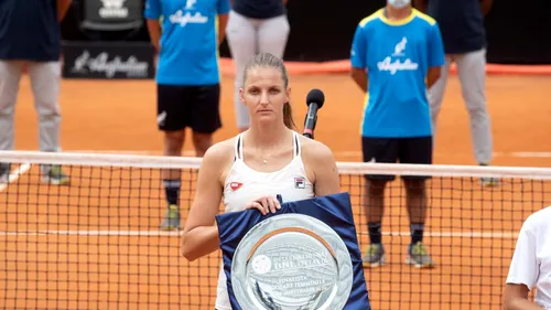 Karolina Pliskova, cuvinte superbe pentru Simona Halep după finala de la Roma: „Trebuie să fiu 100% pregătită ca să fac un meci bun cu tine!” | VIDEO